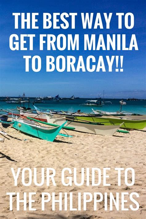 how to travel from manila to boracay.